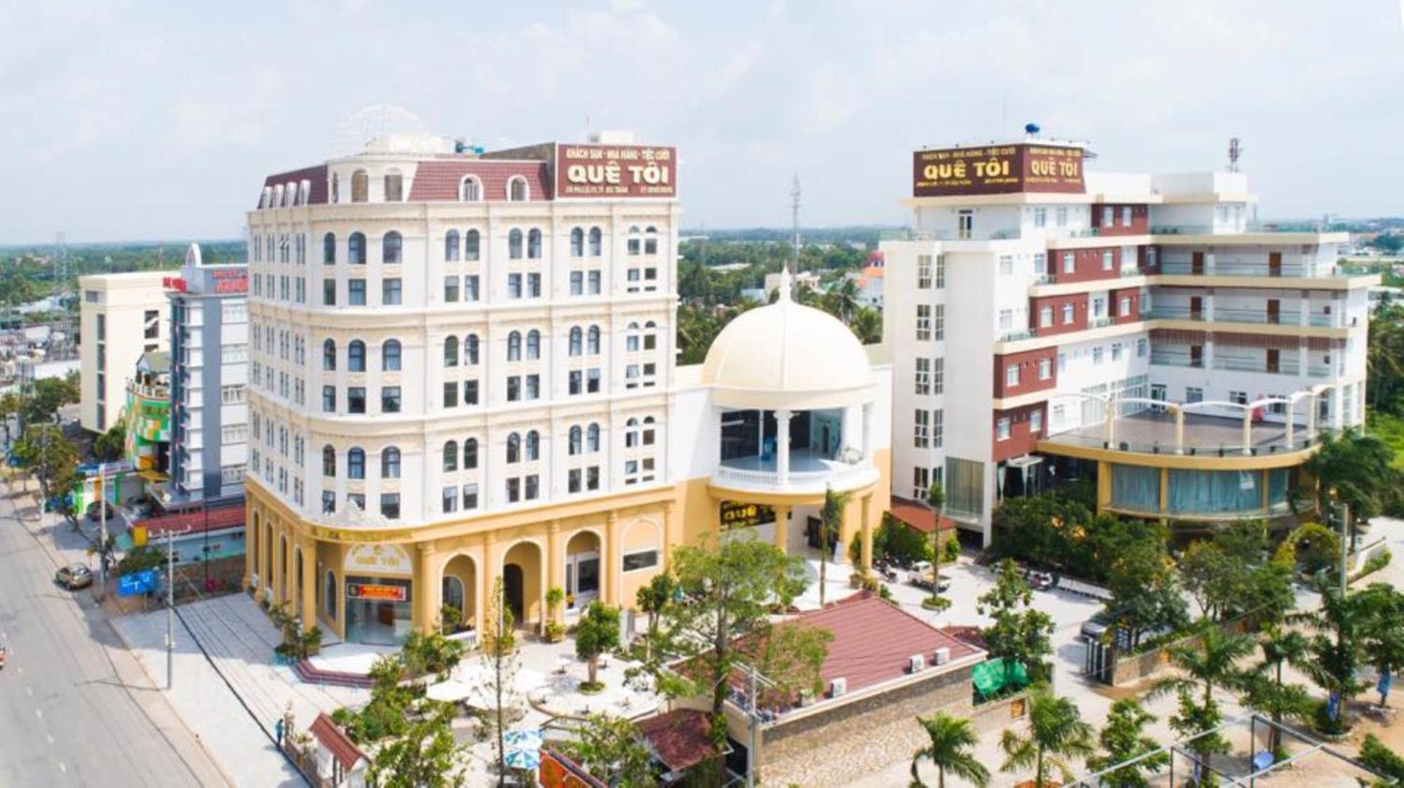 Que Toi Hotel Soc Trang Exterior foto